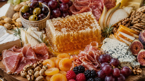 Creative Ways to Serve Honeycomb at Parties - Ames Farm Single Source Honey