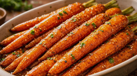 Honey Glazed Carrots Recipe - Ames Farm Single Source Honey